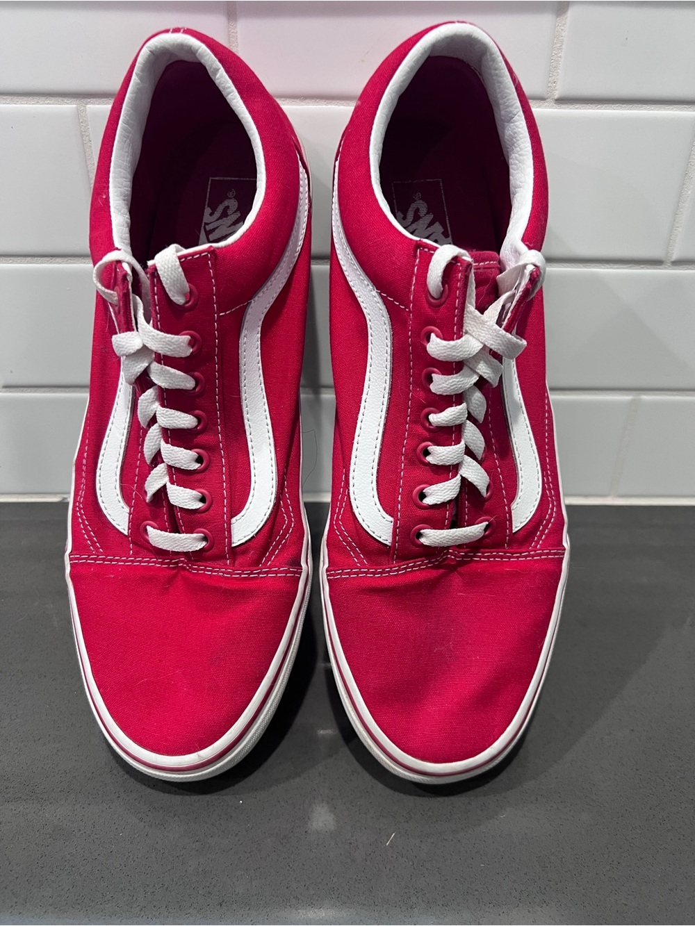 Vans Old Skool Women's Sneakers - Pink/White